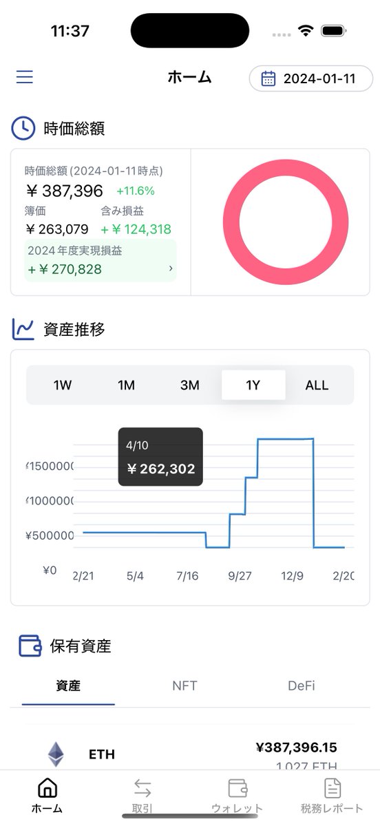 0xrikyu's tweet image. 【個人向けiOSアプリリリースのお知らせ】
暗号資産の取引管理・損益計算がカンタンに！個人向け暗号資産損益アプリ「暗号会計RIKYU」β版をリリースしました🎉
Solana, 主要EVM、Cardanoのウォレット同期に対応しています。ぜひお手元のウォレットアドレスを登録してみてください！