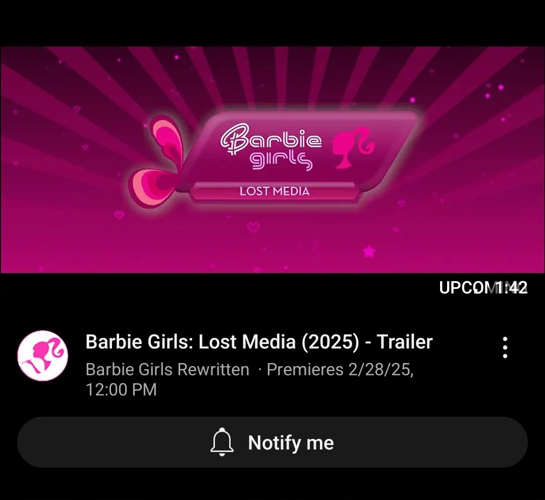 Barbie Girls Rewritten tweet media