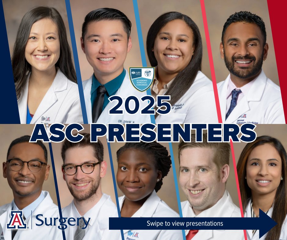 University of Arizona Department of Surgery tweet media