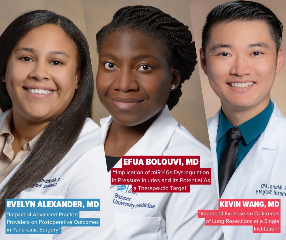 We couldn’t be more proud of our incredible General Surgery residents and fellow who represented #UofAZSurgery at the 20th Annual Academic Surgical Congress last week! Take a look at their presentations from #ASC2025 ⬇️