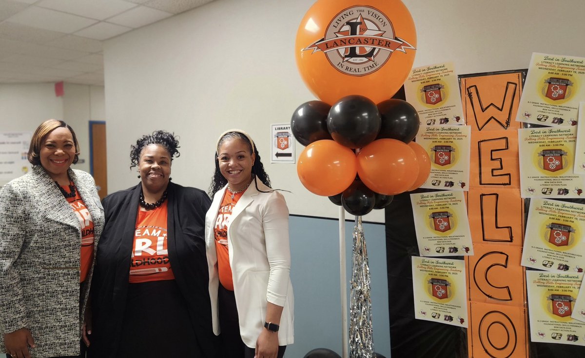 Keonaka (@keonaka1) on Twitter photo <a href="/LancasterISD/">Lancaster ISD</a> hosted BSW meeting for <a href="/Commit2Dallas/">Commit Partnership</a> <a href="/InstructUP/">Instruction Partners</a> and <a href="/RHELancaster/">RHELancaster</a> did not disappoint! Our fearless leaders <a href="/drcasscarr/">Dr. Cassandra Barker</a> <a href="/akperera/">Dr. A. Katrise Lee-Perera⚜️</a> set the tone as they welcomed our guests to “The Lan”. Our K-2 teachers brought it and our EC work was evident! We walked away proud! <a href="/LancasterISD/">Lancaster ISD</a> hosted BSW meeting for <a href="/Commit2Dallas/">Commit Partnership</a> <a href="/InstructUP/">Instruction Partners</a> and <a href="/RHELancaster/">RHELancaster</a> did not disappoint! Our fearless leaders <a href="/drcasscarr/">Dr. Cassandra Barker</a> <a href="/akperera/">Dr. A. Katrise Lee-Perera⚜️</a> set the tone as they welcomed our guests to “The Lan”. Our K-2 teachers brought it and our EC work was evident! We walked away proud!