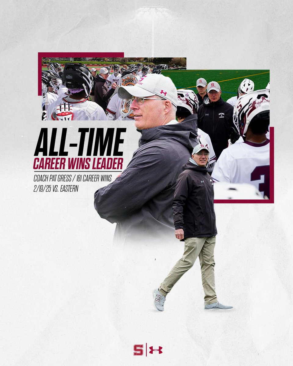 SwatAthletics's tweet photo. Congrats to Coach Pat Gress on becoming the program’s all-time leader in career wins 🐐 https://t.co/IwcjWpNzpc