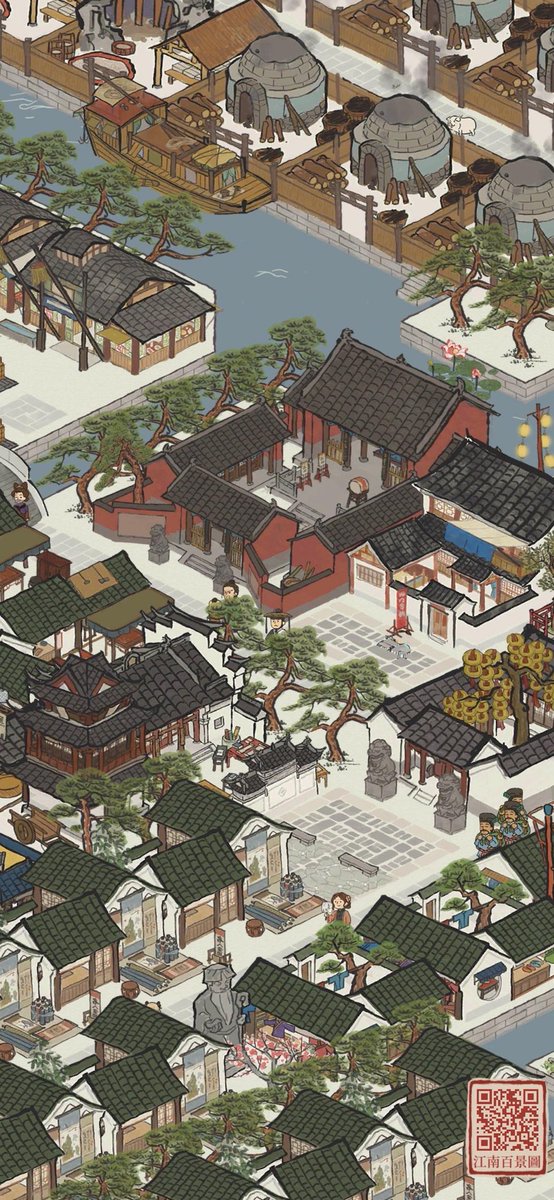 dragon1643's tweet photo. 江南山水美如畫，同遊#江南百景圖 。下載遊戲：https://t.co/kzmzxmC7Qt https://t.co/X7n2WcDxoo