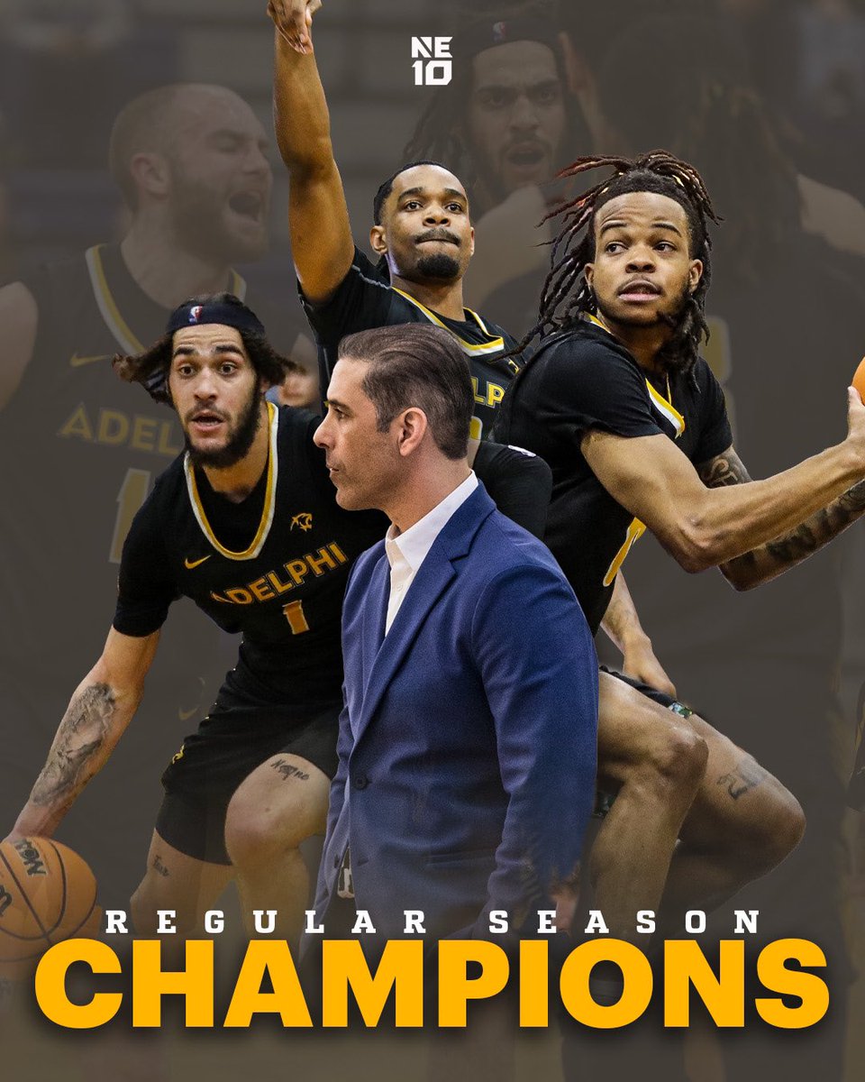 Adelphi Men's Basketball tweet media