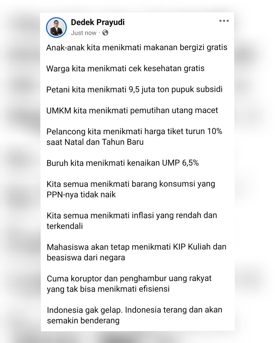 Dedek Prayudi - Uki tweet media