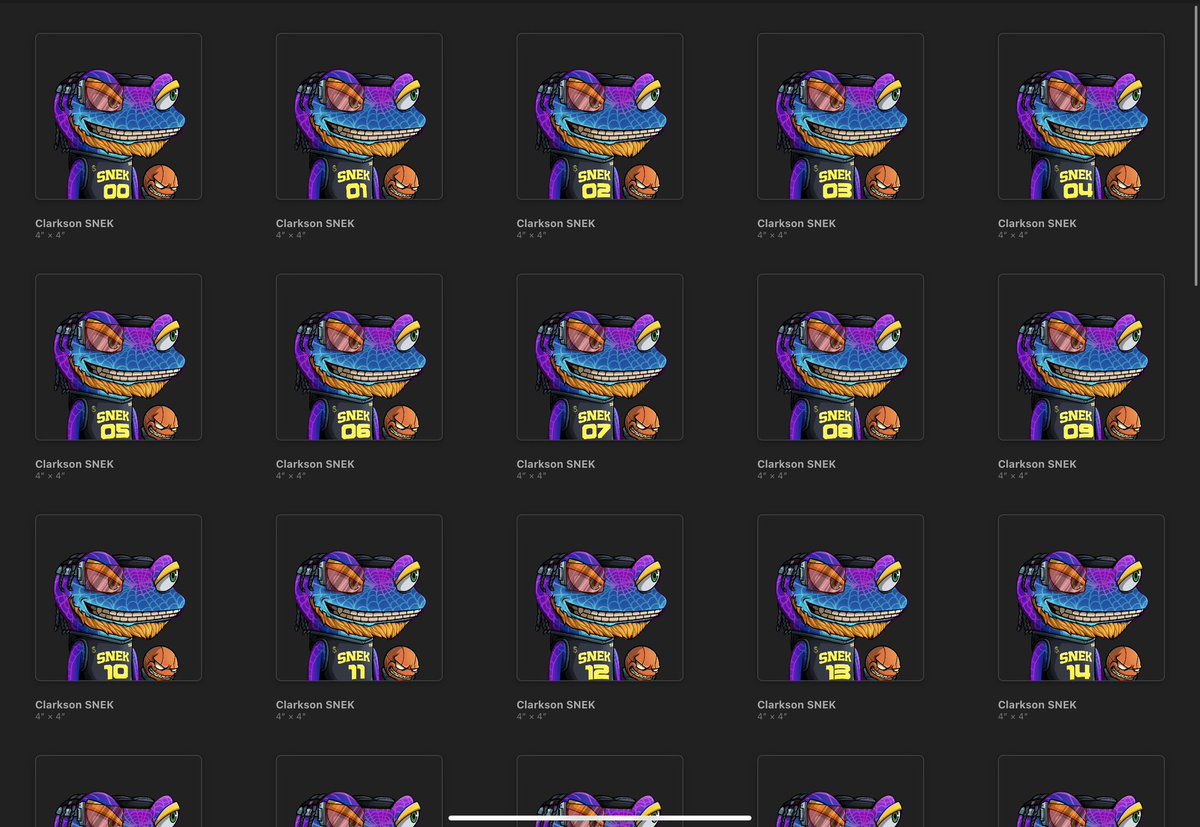 Snekkies ๐โ๐ฐ (@snekkiesnft) on Twitter photo The <a href="/SnekkiesNFT/">Snekkies ๐โ๐ฐ</a> collection will never fundamentally change. However, slight customizationsss from time to time may occur. These changesss will simply add a touch of character, but will not change the NFTโsss metadata or rarity. Customization will always be optional.
๐โ๏ธ๐ฐ The <a href="/SnekkiesNFT/">Snekkies ๐โ๐ฐ</a> collection will never fundamentally change. However, slight customizationsss from time to time may occur. These changesss will simply add a touch of character, but will not change the NFTโsss metadata or rarity. Customization will always be optional.
๐โ๏ธ๐ฐ