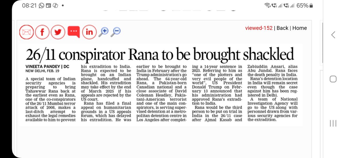 p_vineeta's tweet image. deccanchronicle.com/nation/2611-pl…
#mumbaiterrorattack #TahawwurRana #extradition