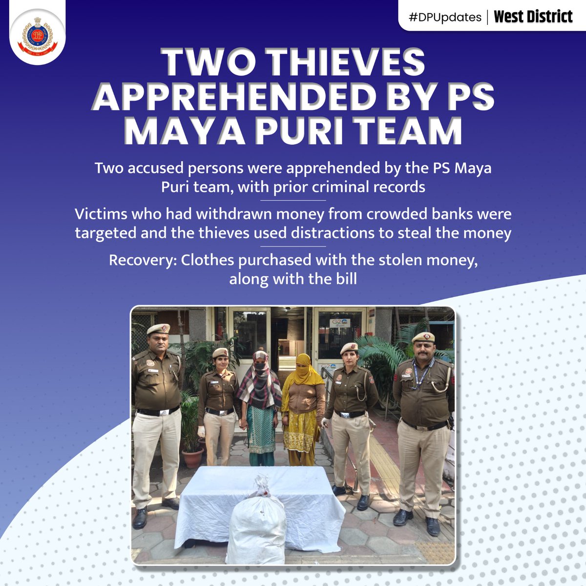 DCP West Delhi tweet media