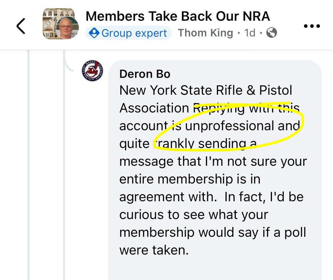 WillesLee's tweet photo. Voter feedback. NRA Board election.
28 to make #freedomssafestplace.
Keep voting, keep sharing. Vote (for me, please) and ONLY https://t.co/1PPDeHdnON.
#voterinfo #letvotersdecide #stopretaliation https://t.co/g9z6ghVArH
