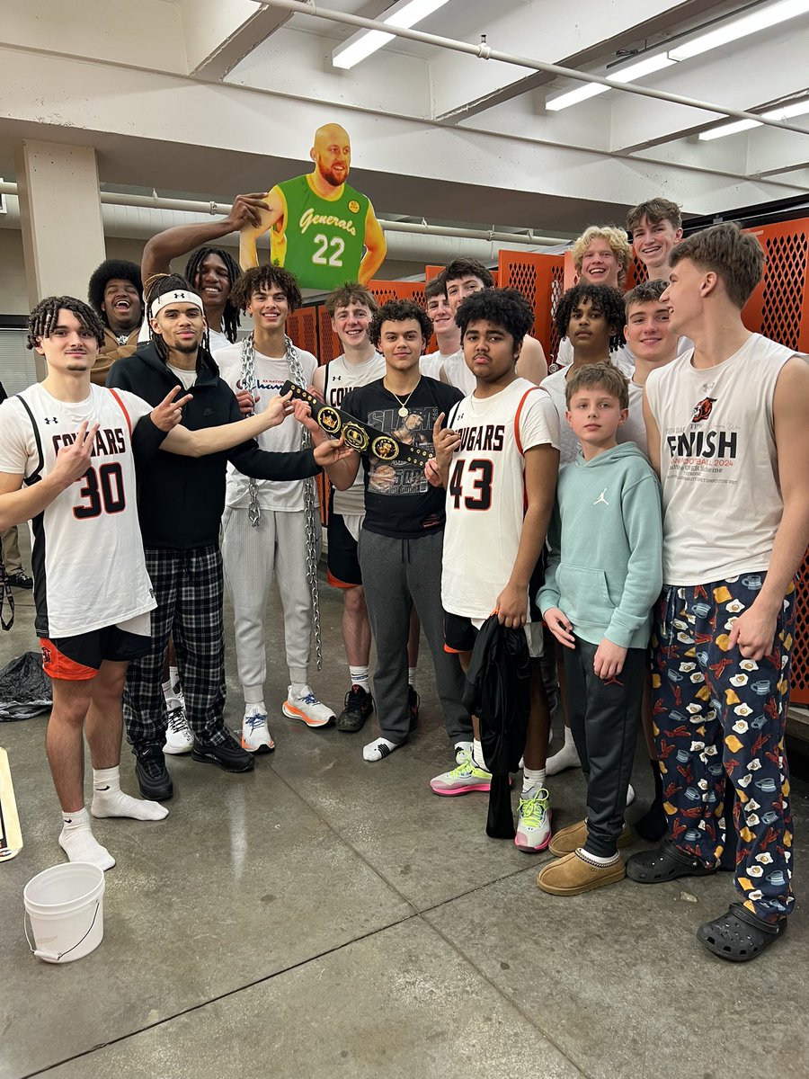 Big 76-48 win over Olathe West! Sent our seniors out as WINNERS! This senior class has done a lot for our school &amp; glad we sent them out the right way. “Dawg” of the Game was <a href="/KeatonW34/">Keaton Wagler</a> for playing through some pain &amp; DPOG was the entire team for an outstanding game defensively