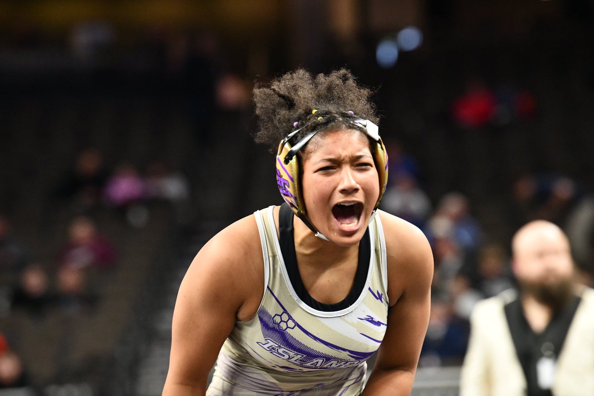 NEBwrestle's tweet image. Anyia Roberts wins the Class A 155 gold medal! Two time state champ for Grand Island! 

📸 @Mogui131
