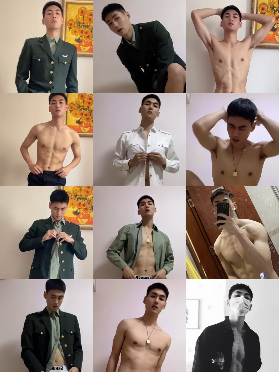 身高190的升旗手 谢晓睿 退伍之后在某航空公司当空乘 穿上制服之后气质都不一样了！黑皮鞋加黑丝袜更是性感！四段视频共90分钟，39.9r