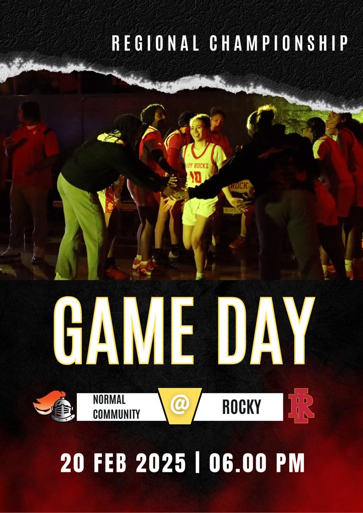 The Rock Island Lady Rocks are playing for a 4A Regional Championship. Thursday at 6pm. Lady Rocks Girls Gym. We need you all there in RED and GOLD!!!!  Loud and Proud!!!
#TW3
photo cred: Katie Voss