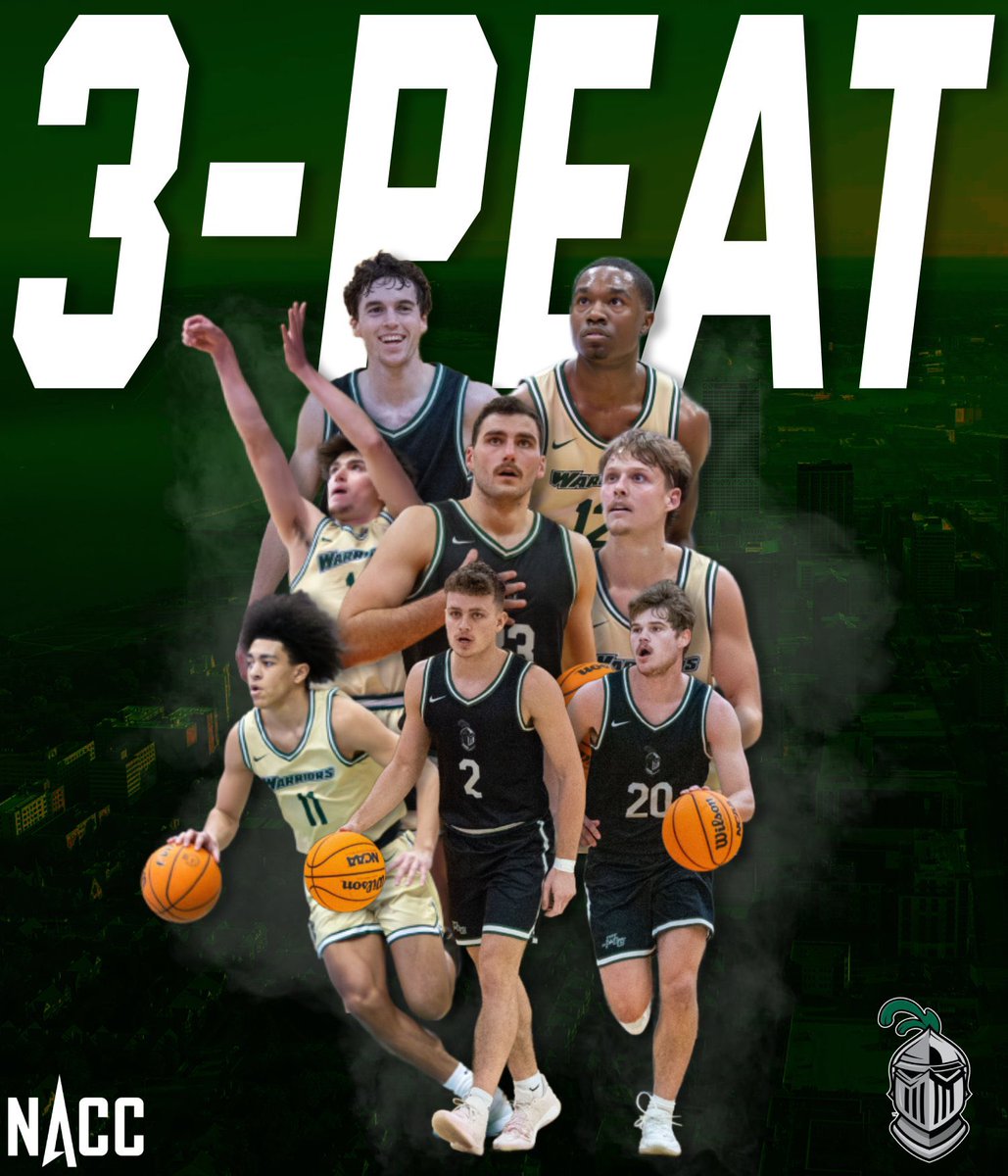 WLC Men's Basketball (@wlc_mbb) on Twitter photo For the third year in a row, and 5th out of 6 years… we are NACC Regular Season Champs!
#BALLIN 💚⚔️ For the third year in a row, and 5th out of 6 years… we are NACC Regular Season Champs!
#BALLIN 💚⚔️