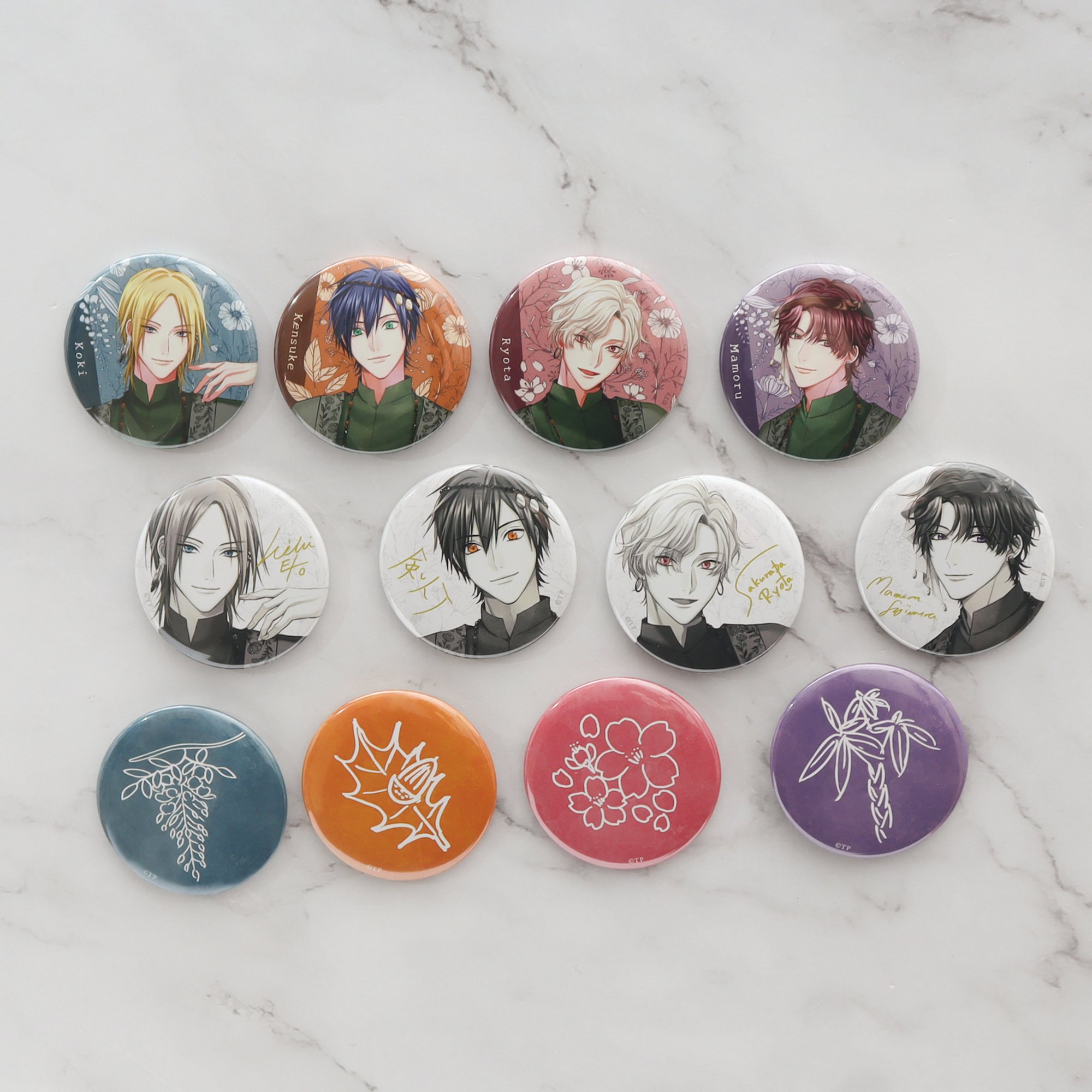 ツキプロ ALIVE PARTY Ver.Growth グロパ 缶バッジ ALIVE PARTY Ver.Growth 事前通販 キャラバッジコレクション