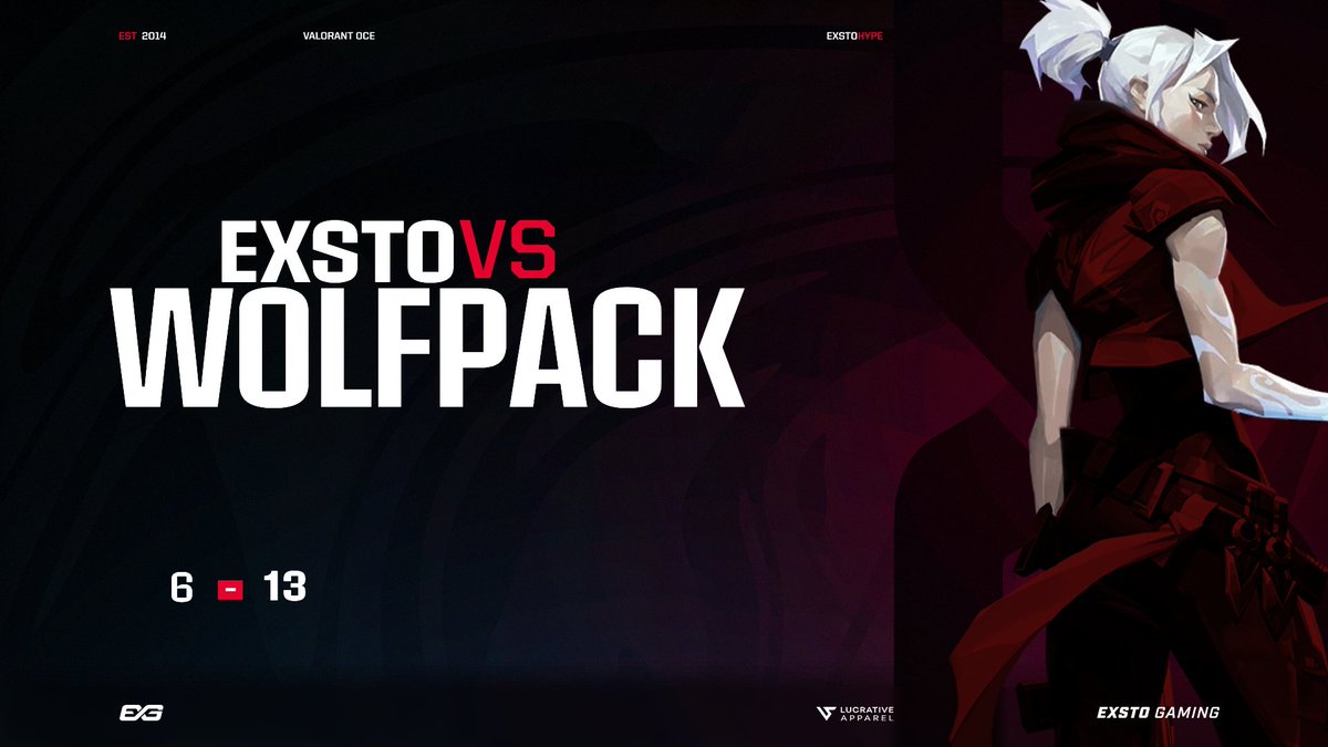 Unfortunately we were not able to win out against <a href="/Wolf_PackESC/">Wolf Pack Esports</a> - the boys gave it their all but our opponents just played better!

But unfortunately, that concludes our run in the @OceShowdown as we have now been eliminated from the lower bracket. 😔

Thank you to the