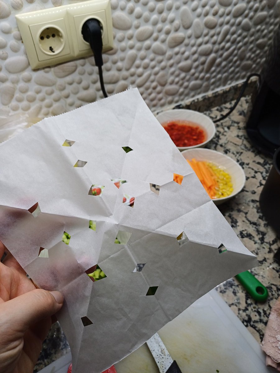 Airfryerda sos hazneye akmasın ama hava da içerde dolaşabilsin adlı benim mühendislik harikası çözümler, sürdürülebilirlik açısından da harika 23 nisanda pencereye de yapıştırabilirsiniz...........