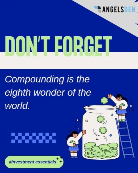 He who understands it, earns it..he who doesn't . pays it." For this Investment Essentials series we remind our followers that compounding is fundamental to building large wealth over time, if you use it wisely! Start investing early, stay consistent,&amp; let your money work for you