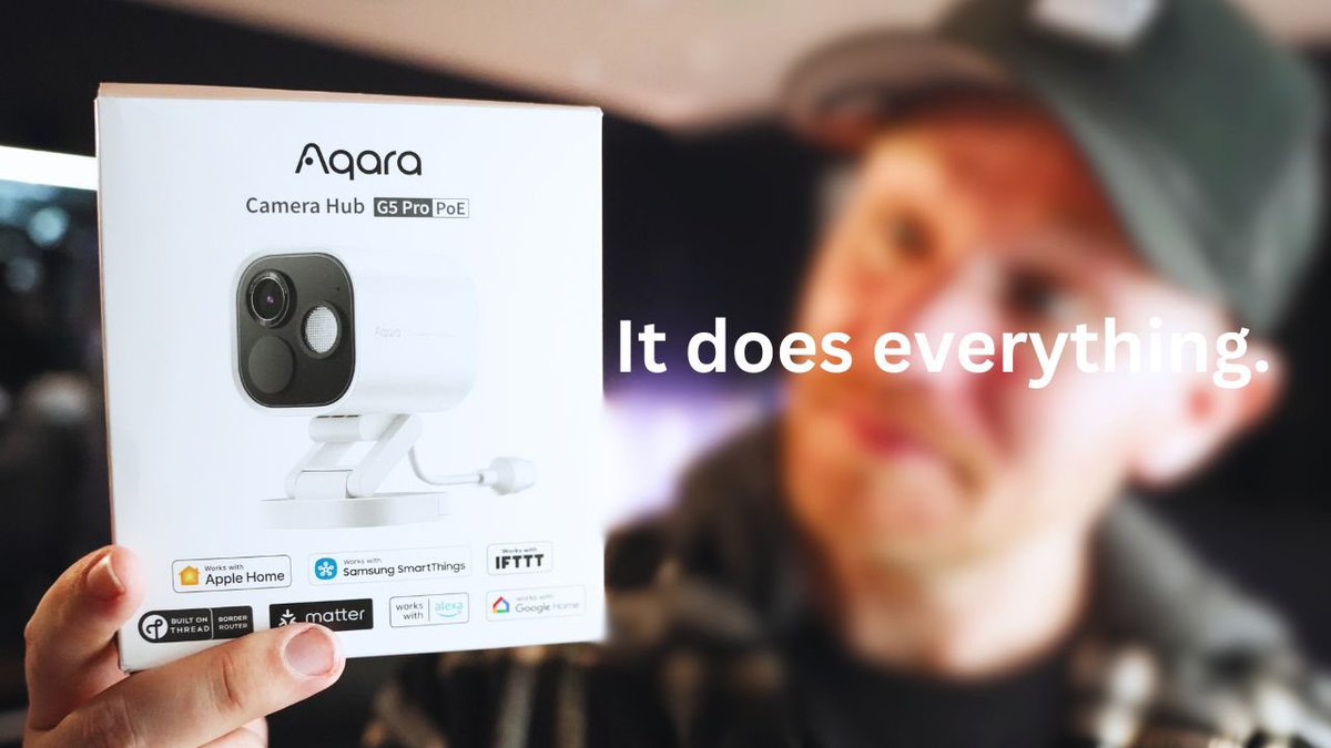The Aqara G5 Pro, the first available PoE, HomeKit Secure video offering from a major smart home brand, is now available. And so is my review.

youtu.be/bIgdorxCrIY?si…