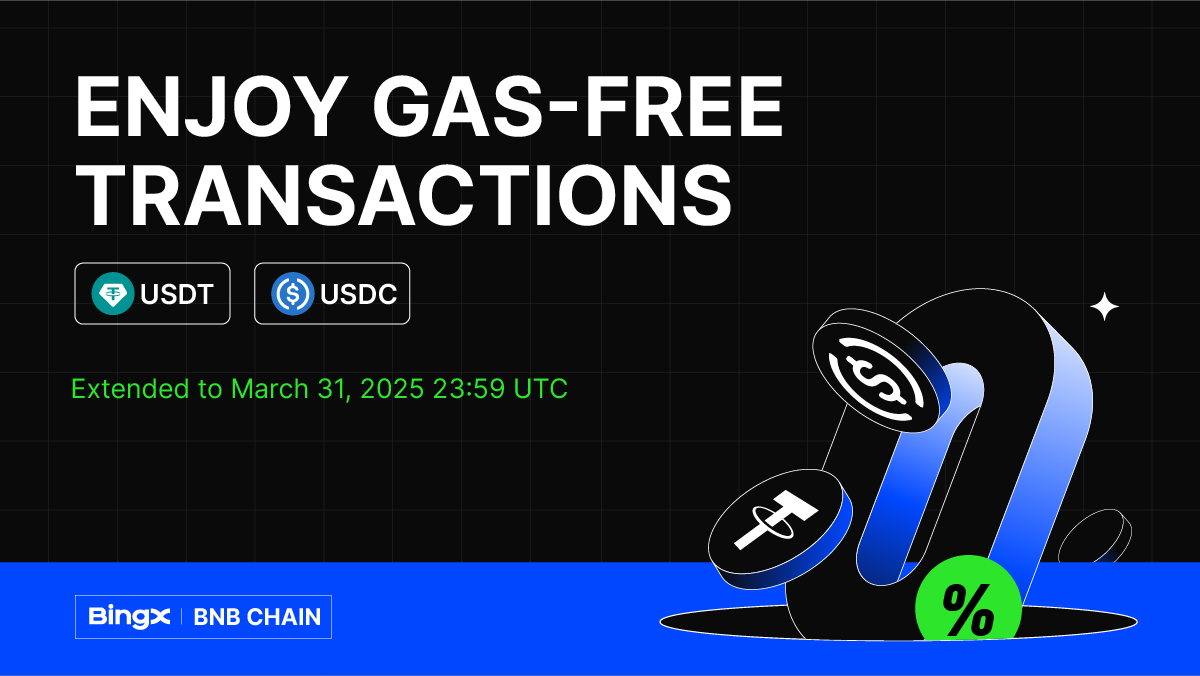 Gas fees? Not on our watch⏳ Withdraw #USDT-BEP20 & #USDC-BEP20 for FREE on $BNB  Smart Chain. No gas, no stress—till March 31, 2025! Join now:  https://t.co/mpk9AMYz6K