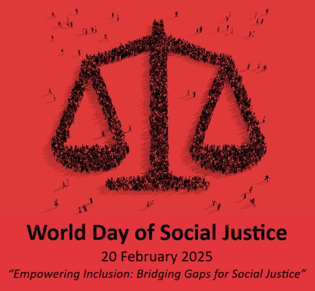 AfricanNGOs (@africanngos) on Twitter photo #WorldDayofSocialJustice, 20 February – raises awareness about the need to build fairer, more equitable societies by addressing issues such as poverty, exclusion, employment, gender equity and access to social well-being and justice for all. tinyurl.com/3xstz3ne #WDSJ #WorldDayofSocialJustice, 20 February – raises awareness about the need to build fairer, more equitable societies by addressing issues such as poverty, exclusion, employment, gender equity and access to social well-being and justice for all. tinyurl.com/3xstz3ne #WDSJ