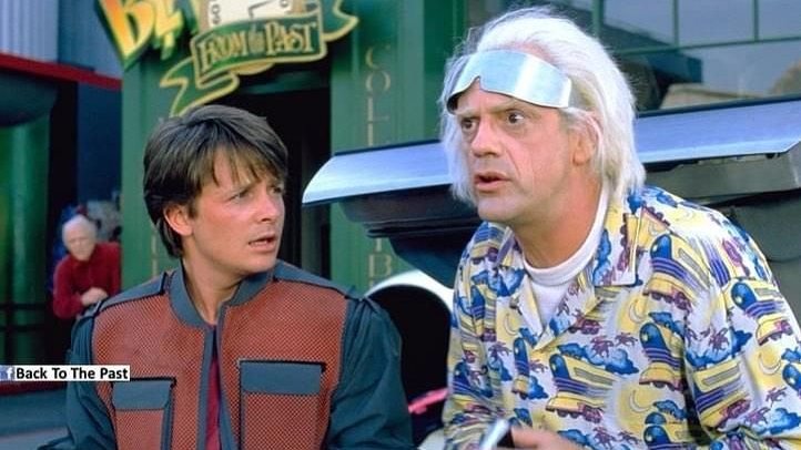 Марти, хоёулаа 1962 он руу буцах хэрэгтэй байна. Халтмаад бэлгэвч аваачиж өгөх хэрэгтэй байна.