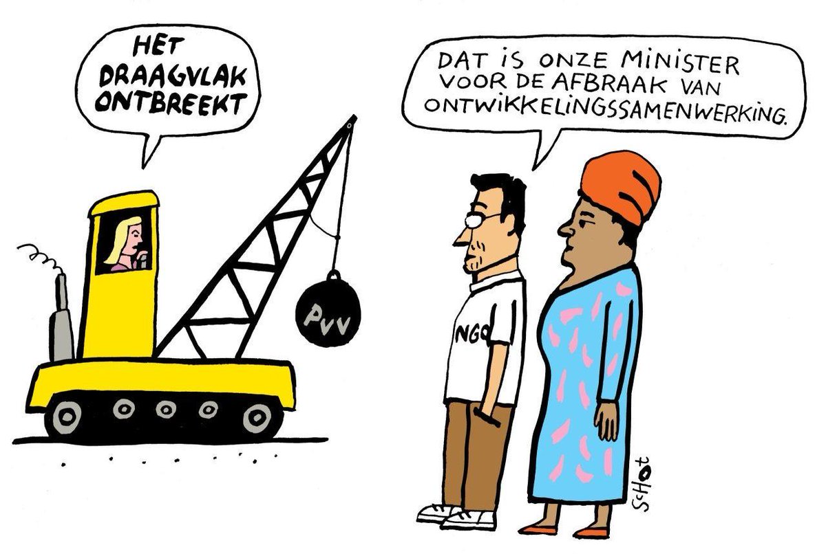 Het kabinet rolt de PVV-agenda op ontwikkelingssamenwerking uit. Wie denkt dat dit afbraakbeleid ten goede komt aan Nederland, heeft het mis. De regering schaadt de banden met andere landen die essentieel zijn voor onze economie en onze veiligheid. Hier gaan we spijt van krijgen.