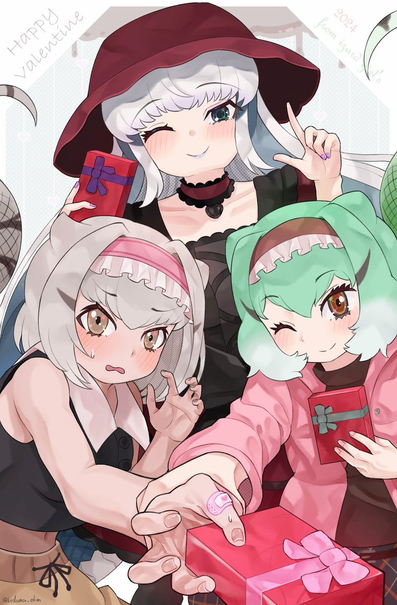 #頬を赤くした女性キャラ
基本的に頬を赤くしてる 