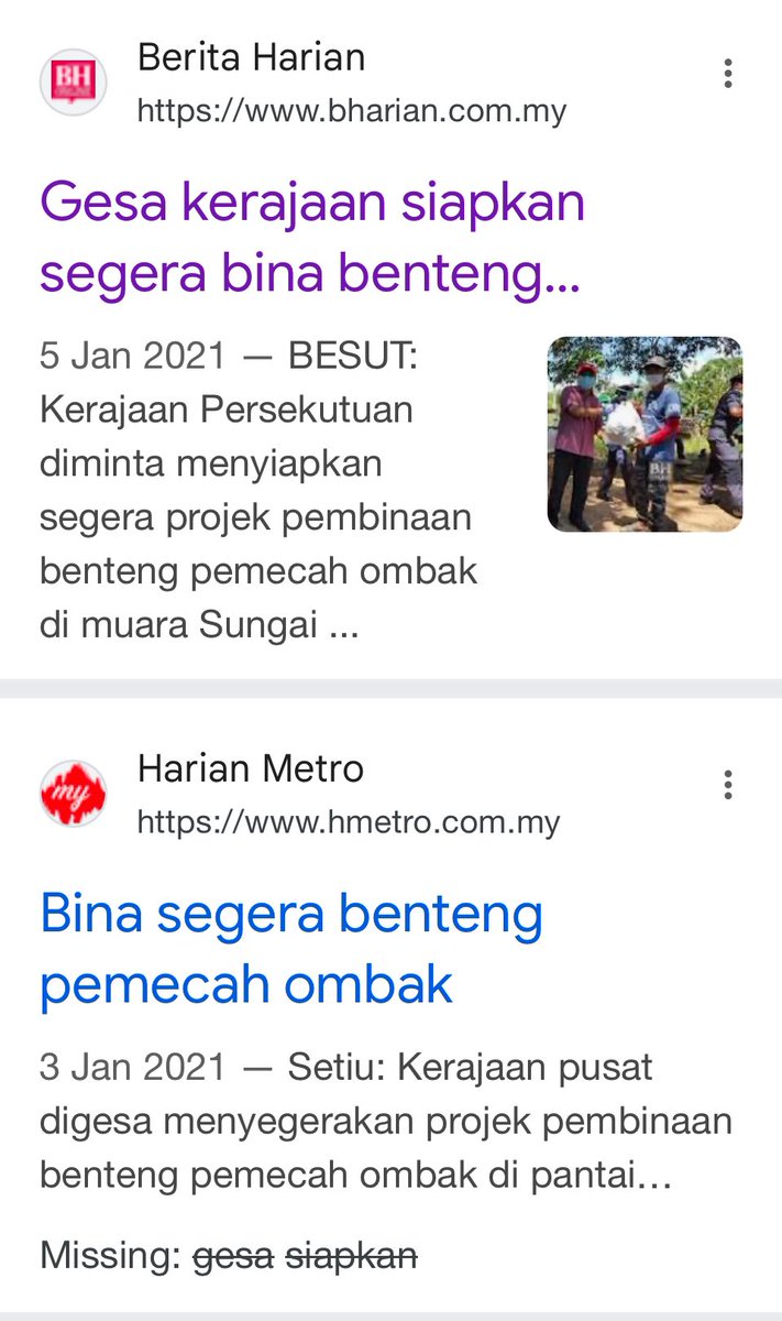 Benteng pemecah ombak di bawah persekutuan, maka ramai macai walanon yang naif duk fitnah kerajaan Terengganu kedekut. Baca tajuk news pun patut dah faham..<a href="/WalaunSociety/">WalaunSociety</a> <a href="/MatthewShanmu10/">Matthew Shanmugam</a>