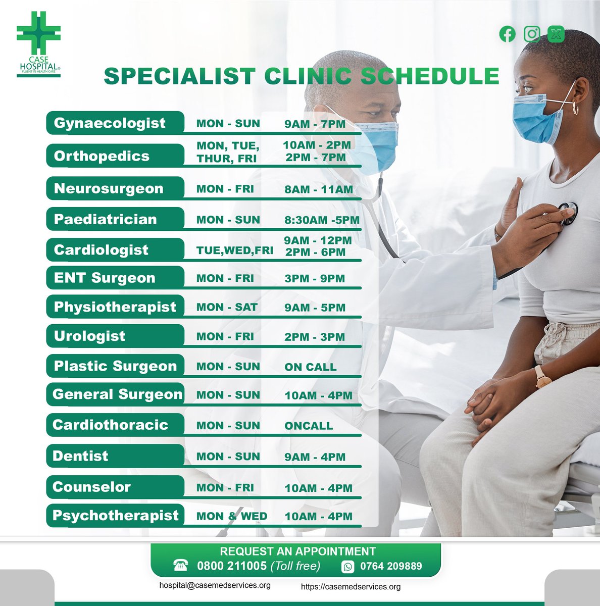 Case Medical Services tweet media