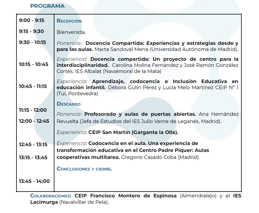 inclusion_on's tweet photo. ‼️
Jornada Regional La codocencia como herramienta para la inclusión educativa,  en el Palacio de Congresos de Mérida el 5 de marzo, de 9:00h a 14:00h.

La Jornada será retransmitida en streaming: https://t.co/z492YzdMyE

#PID2022 #Codocencia #DocenciaCompartida #CoNInclusion https://t.co/MZrWhZ9G6G