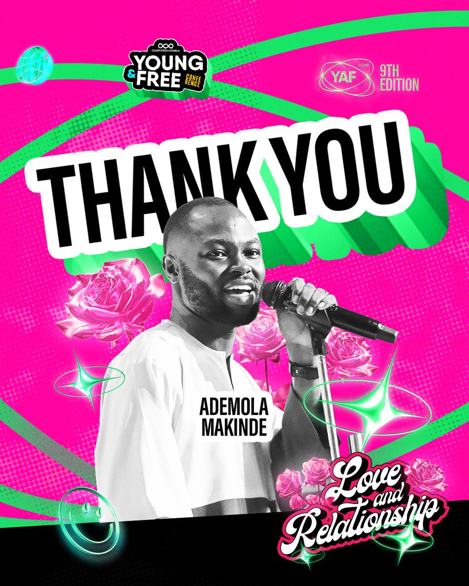 cci__global's tweet photo. Thank you, @the_ademola, for lighting up the stage with an incredible performance!
Your energy was infectious, your music uplifting, and you left us all in awe.
We appreciate you for sharing your talent with us! 🎶🔥
#YAFConference
#CCIGlobal
#CCILagos https://t.co/AK5jieXqeg