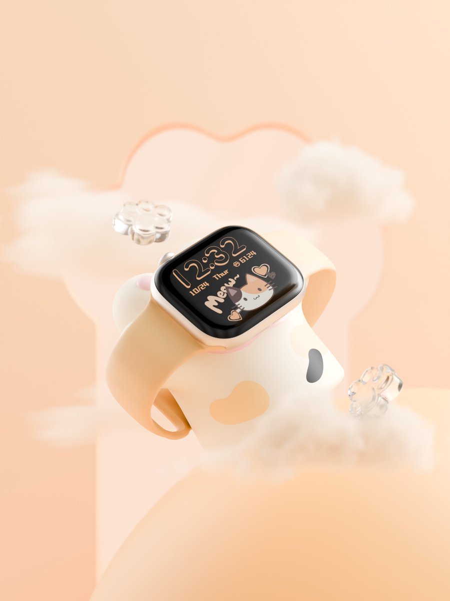 geekshareplus's tweet photo. #newdesign  Cat Paw Shape  Apple Watch Charging Dock🐾

No samples have been shown yet, it's just the design draft now! It would be better if there were more suggestions! Like and leave your ideas!💗

#geekshare #applewatch #applewatchcase #applewatchband  #iwatch #iwatchband https://t.co/fUWtSXCbuB