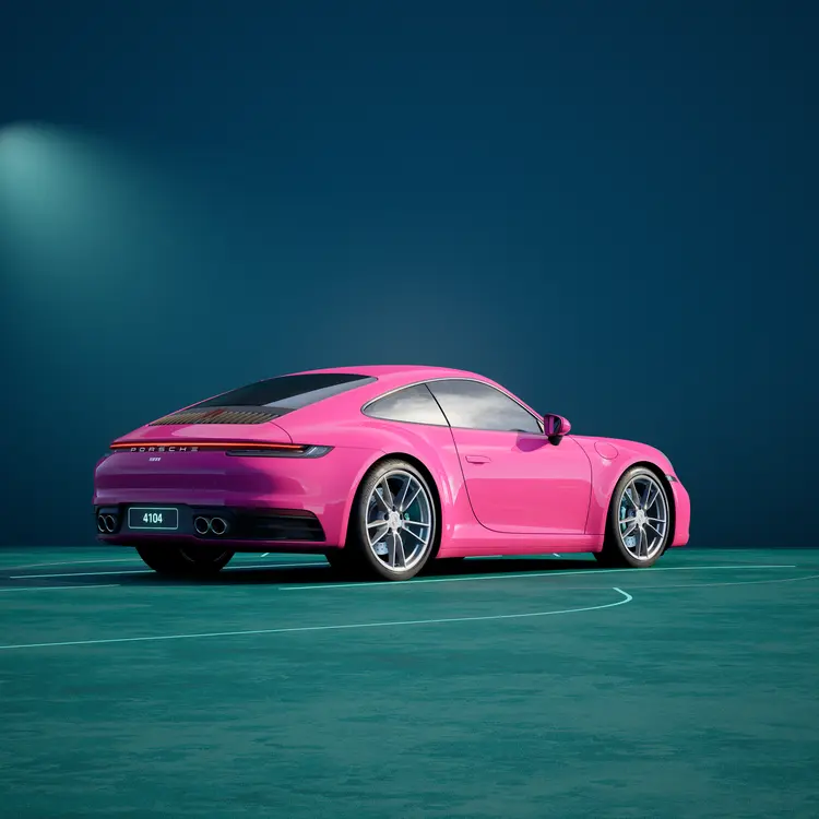 I got another <a href="/eth_porsche/">PORSCHΞ</a> 911 #NFT and enhanced it to 3D. Loving the colour! #NFTsAreNotDead