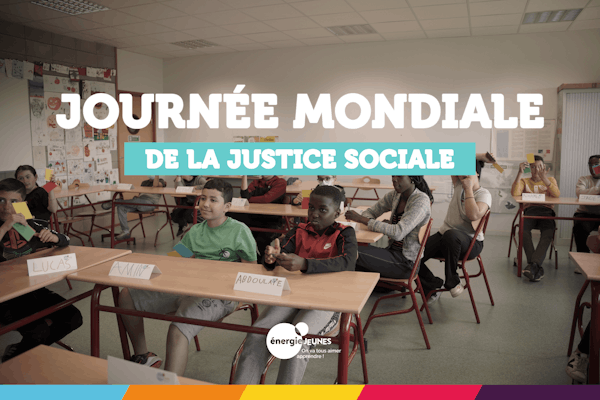 #JournéeMondialedelaJusticeSociale continuons d'œuvrer ensemble pour réduire le fatalisme social ! Energie Jeunes intervient auprès de milliers d'élèves chaque année pour que chacun.e trouve sa place dans notre société et participe à un avenir commun 🙌