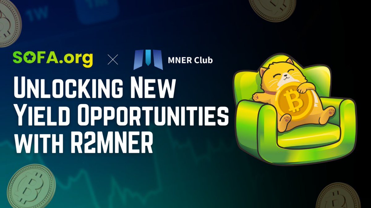 How SOFA x MNER Club is Unlocking Next-Level Yield with R2MNER

What if you could earn Bitcoin rewards automatically—without staking, without trading, without doing anything? 

Now imagine stacking even MORE rewards on top. That’s exactly what SOFA x MNER Club brings to the table