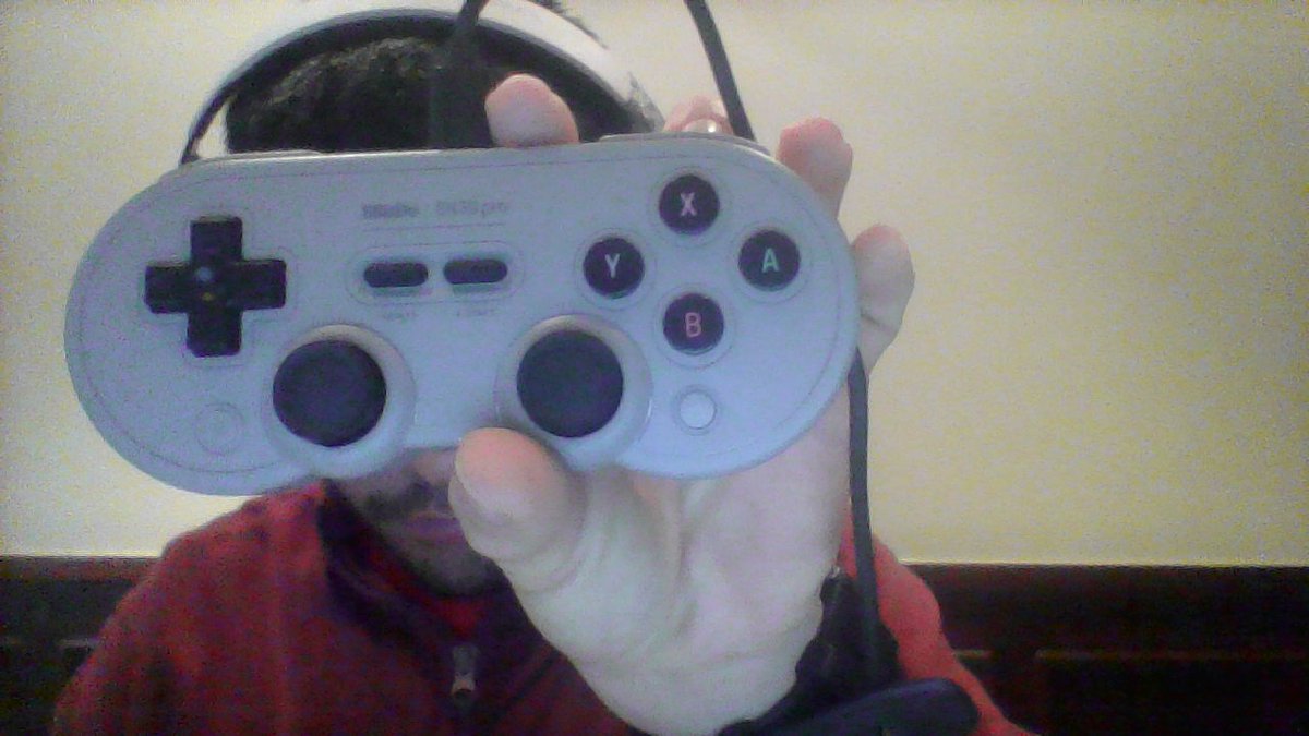 hey Twitter/X just wanted 2 show you my new 8BitDo SN30 pro controller it even has rumble motors! Even on iOS😀