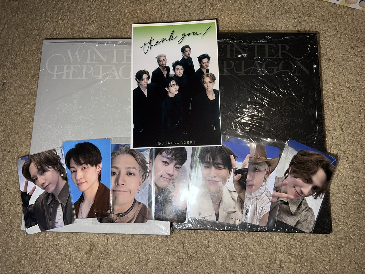peachyy_park922's tweet photo. Not only did this comeback bring all of us ahgases back together with GOT7, but it also brought us back with @jjatkorders one of the best GOMs and fellow ahgase !! Can’t thank you enough, everything arrived safely and always appreciate you and your hard work! 💚 https://t.co/ekT7wOrf1C