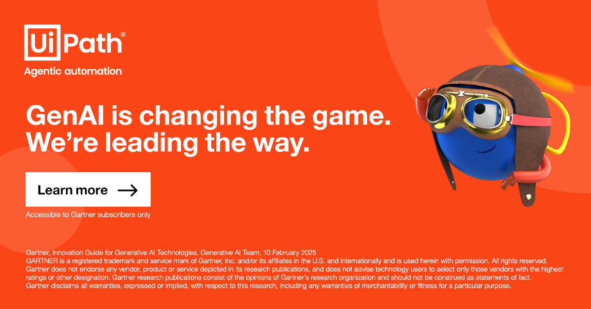 DimpleVohra1's tweet photo. #AI + #automation = the perfect match. 🧡 Gartner recognized us as an Emerging Leader in 3 categories: Gen AI Model Providers, Gen AI Engineering, &amp; General Productivity in the 2025 Gartner® Innovation Guide for Generative AI Technologies: https://t.co/xJMR8ajnI0. https://t.co/SDNr1SPOwT