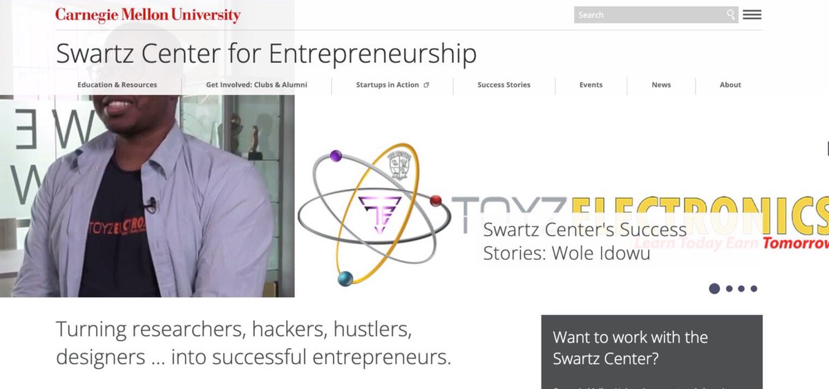 SoulAurum (@skydragonceo) on Twitter photo Honored to be highlighted as a success story on my university’s Entrepreneurship Site. Thank you so much <a href="/CMUSwartzCenter/">CMU Swartz Center</a> for a multitude of things!! Excited to keep building the future at <a href="/ToyzElectronics/">Toyz Electronics</a> Honored to be highlighted as a success story on my university’s Entrepreneurship Site. Thank you so much <a href="/CMUSwartzCenter/">CMU Swartz Center</a> for a multitude of things!! Excited to keep building the future at <a href="/ToyzElectronics/">Toyz Electronics</a>