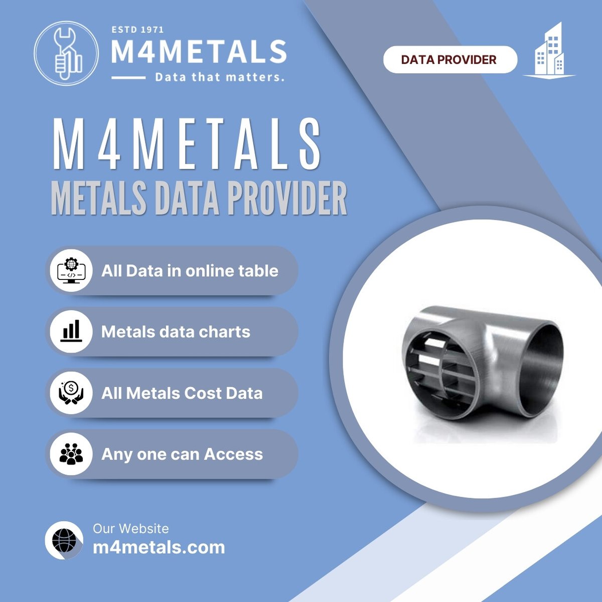 M4Metals84240's tweet image. Access the most comprehensive metals data at M4 Metals. Stay informed with precise, up-to-date specs, and explore trends that shape the industry’s future. #MetalsSolutions #DataInsights #MaterialKnowledge #IndustryGrowth #PrecisionData

m4metals.com/alloy-steel/mo…