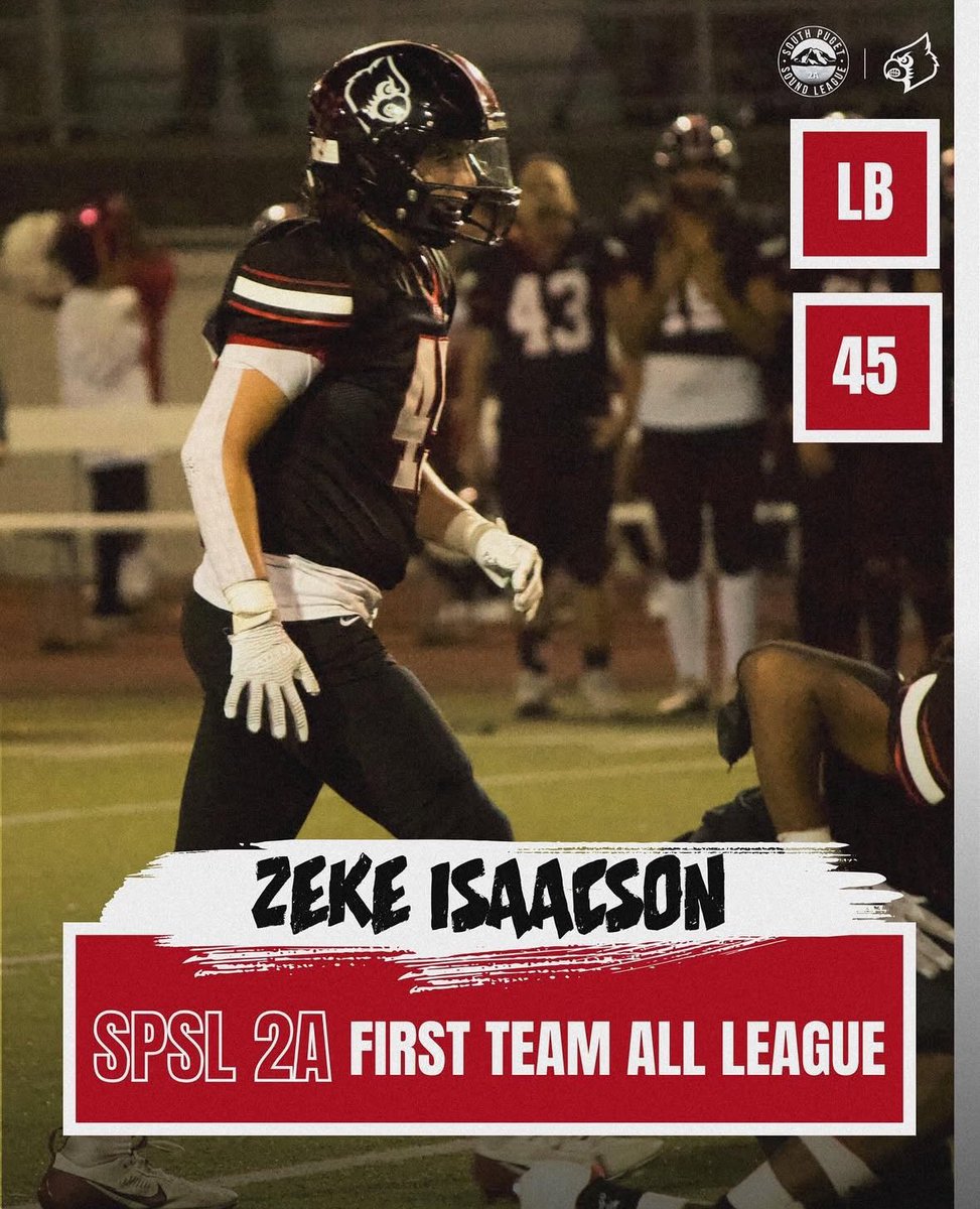 Junior season 
110 Total Tackles  
9.2T/G
30 TFL’s
6.5 sacks 
3 forced fumbles