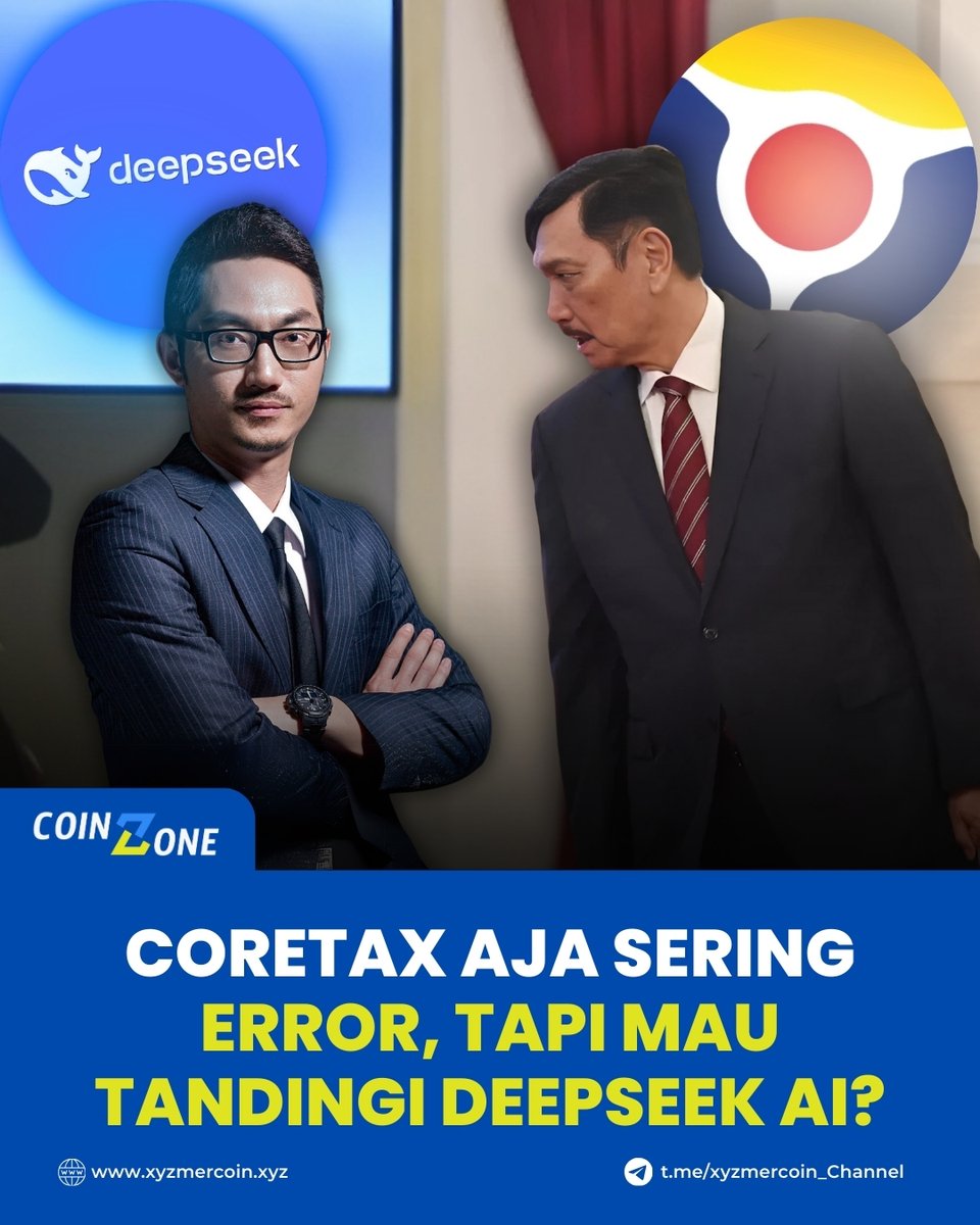 CoinZoneMedia's tweet photo. Indonesia makin serius kembangin AI lokal! 🤖🚀 Digitalisasi bakal bikin negara kita lebih efisien &amp; siap go global! Gak mau ketinggalan tren AI,

#coinzone #coinzonemedia 
#crypto #cryptonews #blockchain https://t.co/DjYCibA7No