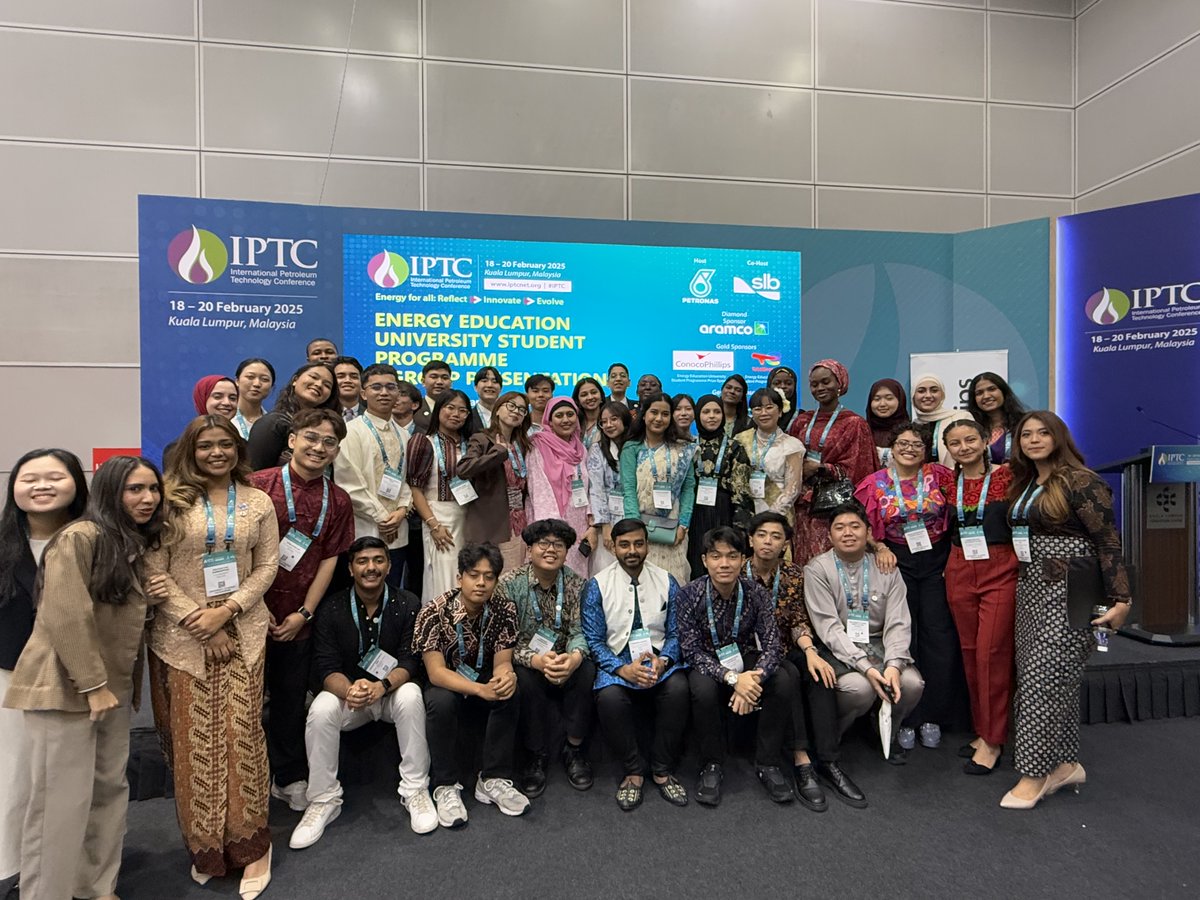 iptc_net_org's tweet image. And that’s a wrap! IPTC 2025 Energy Education University Student Programme ends with a bang!

#IPTC #IPTC2025 #Geoscience #EnergyIndustry #PetroleumEngineering #AAPG #EAGE #SEG #SPE