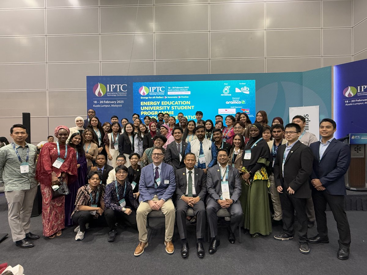 iptc_net_org's tweet image. And that’s a wrap! IPTC 2025 Energy Education University Student Programme ends with a bang!

#IPTC #IPTC2025 #Geoscience #EnergyIndustry #PetroleumEngineering #AAPG #EAGE #SEG #SPE