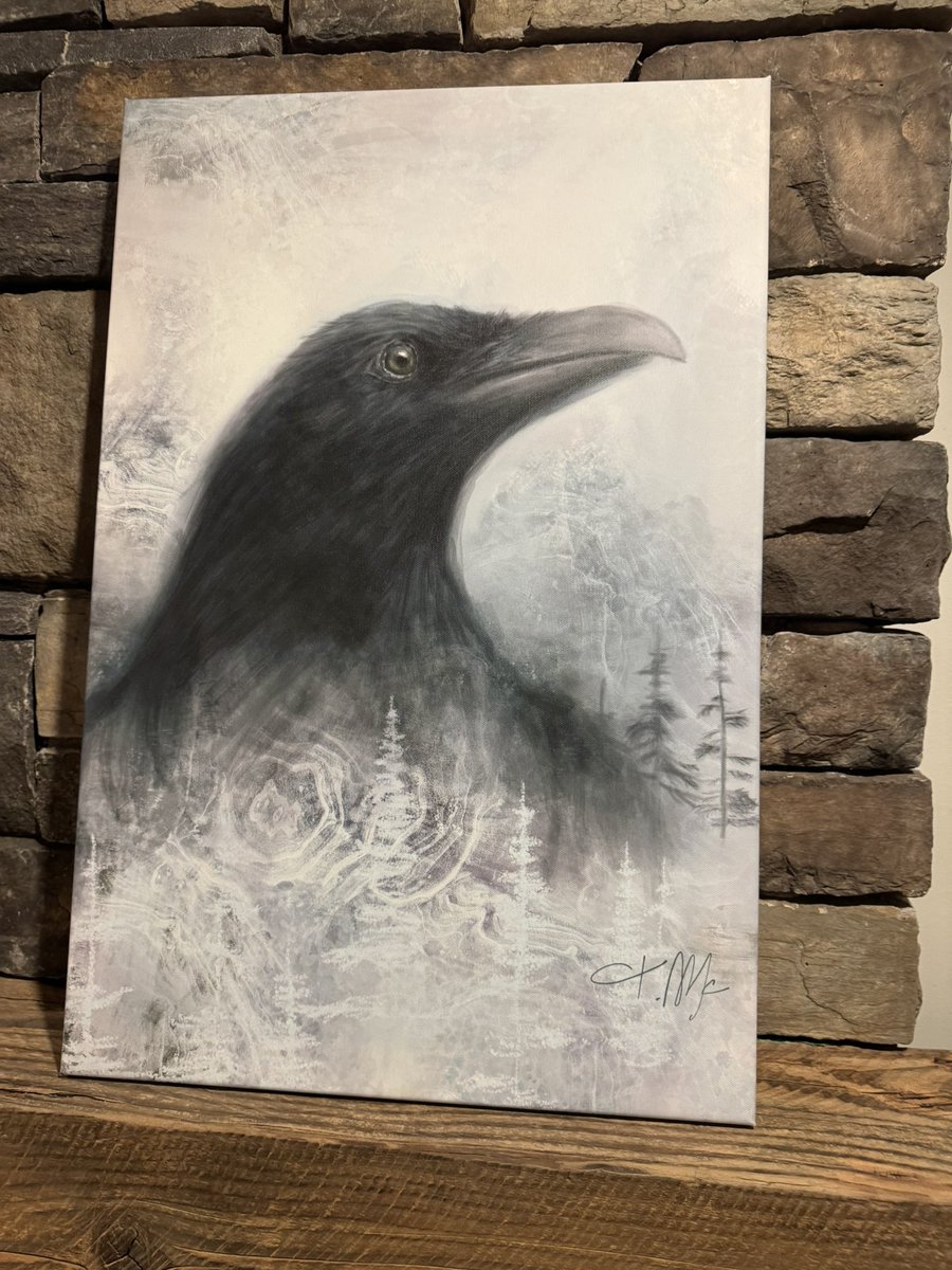 McCormickMakes's tweet photo. McCormick Makes Canvas artwork.  (Anmore Studio Sales)
https://t.co/GKGtpE5Kma 
.
#bc #canadian #anmore #portmoody #coquitlam #vancouver #vancouverbc #bcart #bear #crows #raven https://t.co/abl9TpatW9