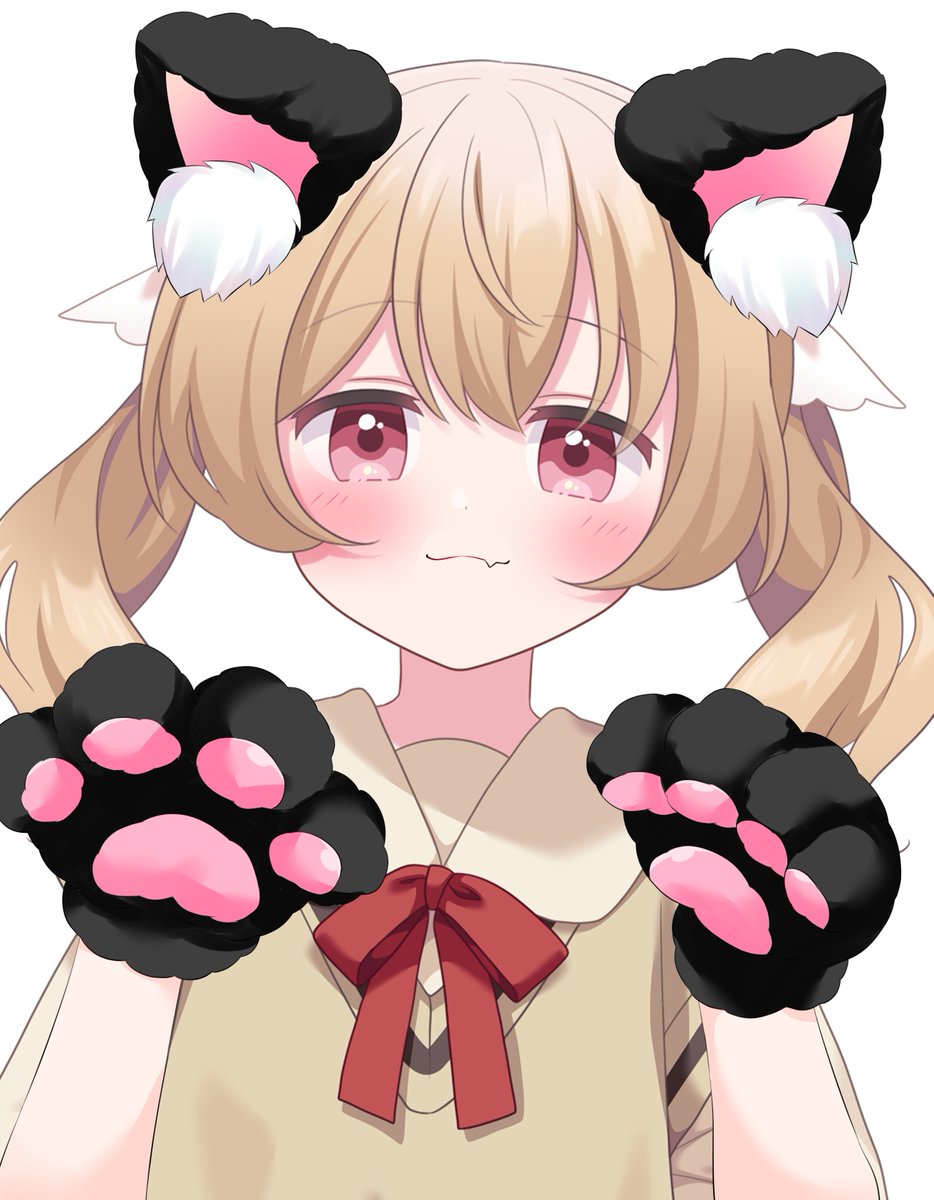 🐱2/22(土)は猫の日！🐱

猫の手＆猫耳の素材配布です！  

【利用条件】 フォロー＆いいね 

レイヤー分け高画質版DL＆利用条件なしの有料版はこちら！ 
kameishop.booth.pm/items/6618131

#Vtuber素材