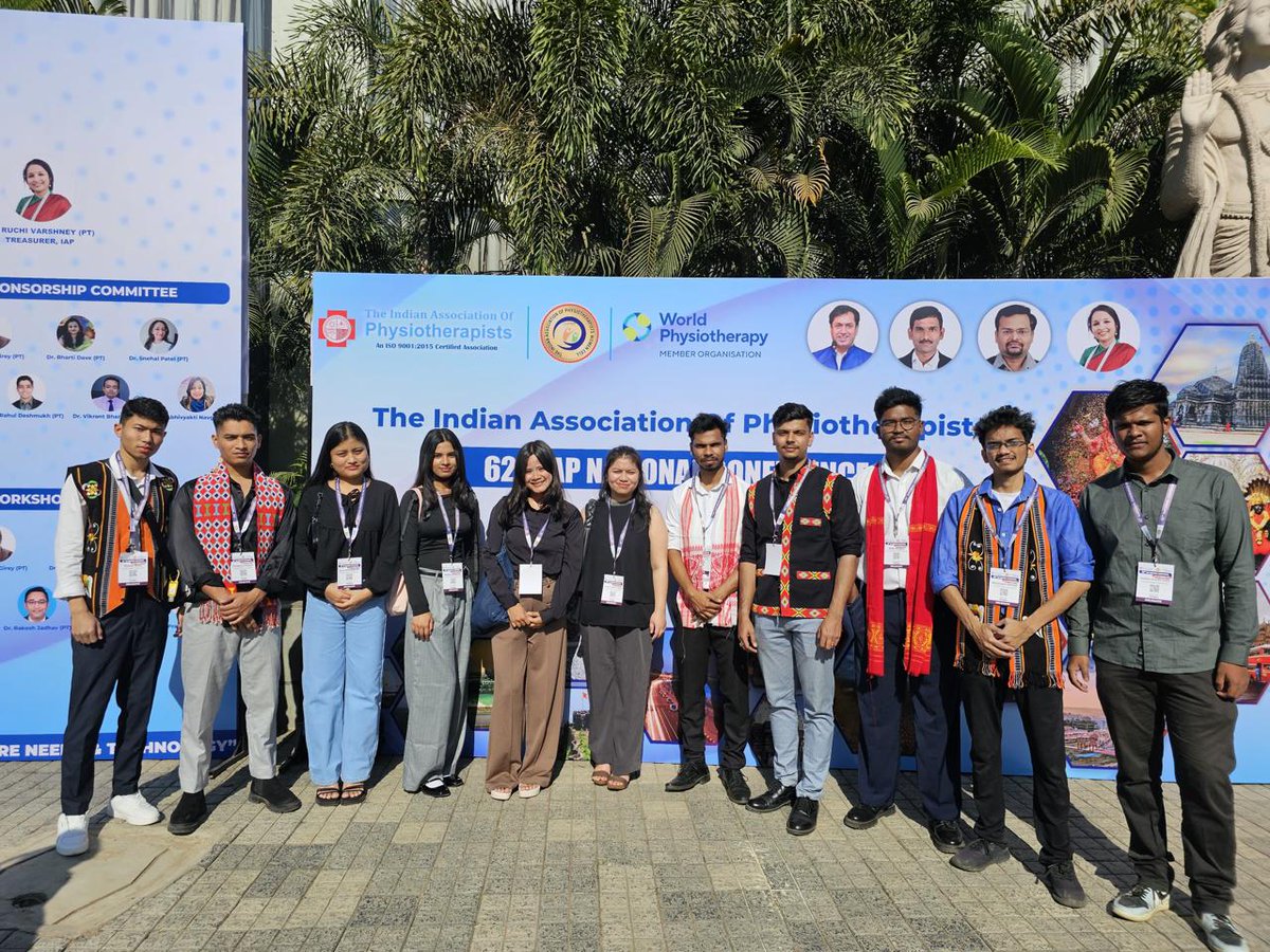 RoyalGlobal_Uni's tweet image. Our Physiotherapy students attended the 62nd IAP Conference in Nashik, Maharashtra on February 15th-16th, 2025! 📚💼 Enlightening sessions, networking &amp;amp; knowledge enhancement!  #IAPConference #Physiotherapy #StudentExperience #UGC #aiuupdates #AICTE_INDIA