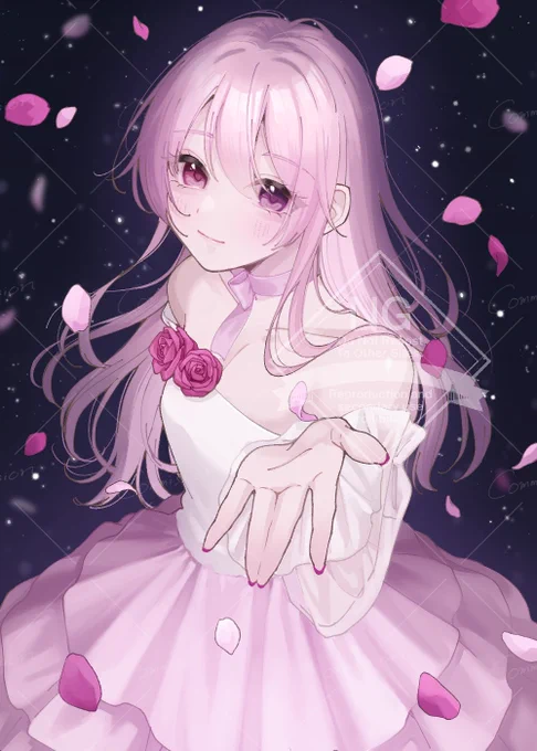 《commission》配信用イラスト(ペア画)を描かせていただきましたご依頼ありがとうございました!!#有償依頼#イラスト 