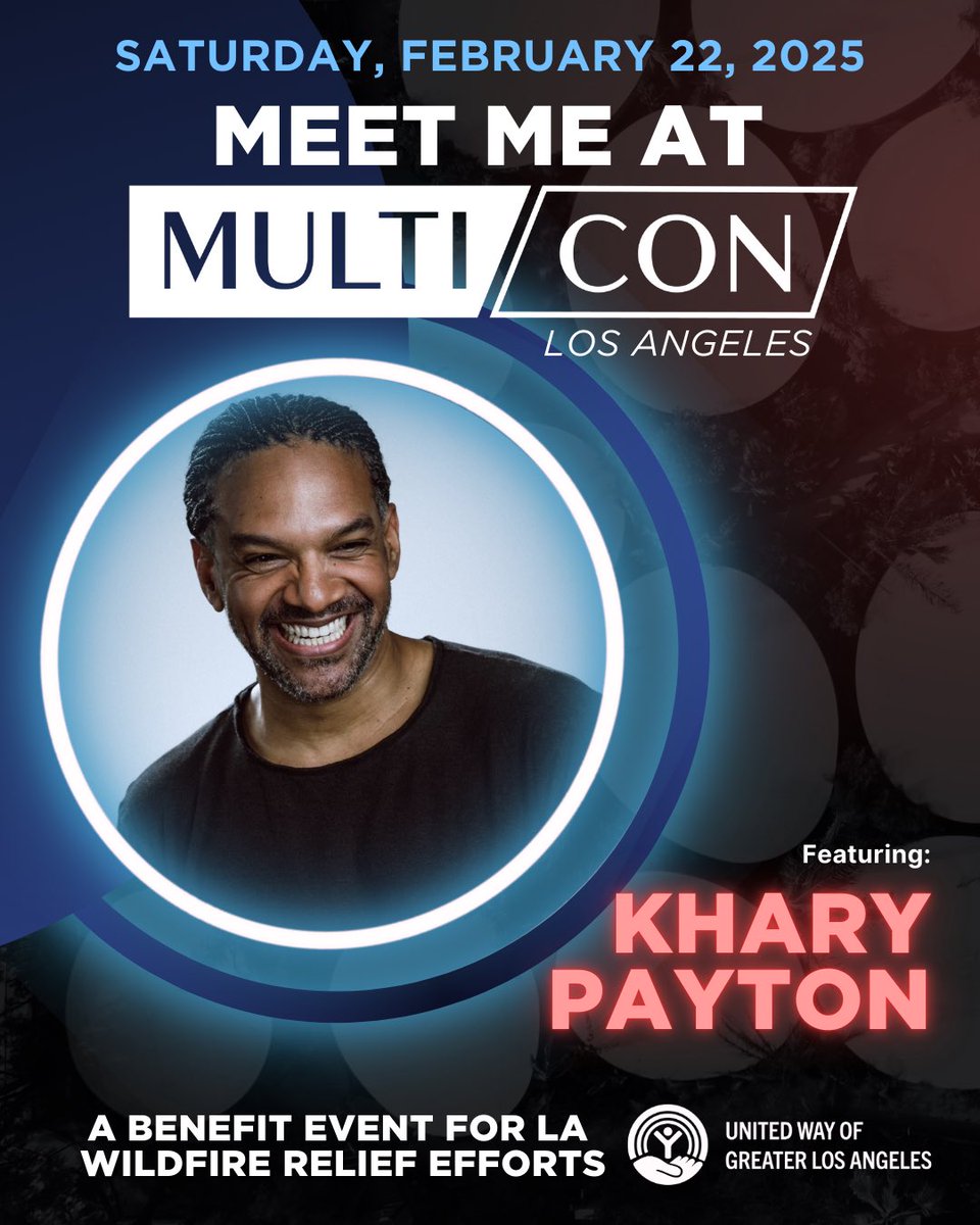 ScottMGimple's tweet image. This Saturday, Feb 22 in LA, TWD is in multiples of three with Khary Payton, Michael Cudlitz, and myself at MULTICON, a benefit for United Way wildfire relief! Fandom, creativity, community for a terrific cause!  Tickets: seetickets.us/event/multicon…